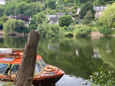 River Wye Boat Cruises in Symonds Yat | Dog Friendly forest cabin Wye Valley Forest of Dean luxury hot tub